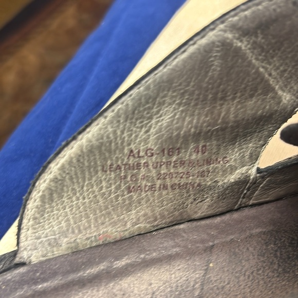 Alegria black leather slip on Mary Jane slides, size 40, size 10 - Picture 6 of 6